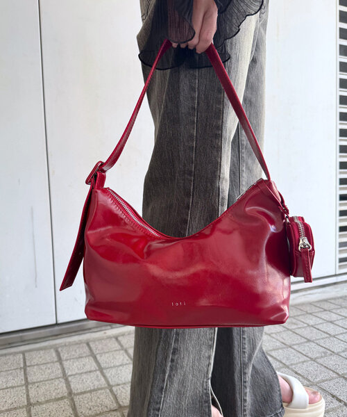 loti ハートポーチ付きホーボーBAG loti ハートポーチ付きホーボーBAG | mystic(ミスティック