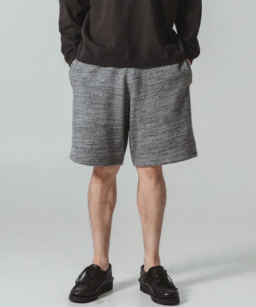 24AW Maison Kinema　スウェットカーゴショートパンツ　S　日本製 Jackman（ジャックマン） ワイドパンツ スウェットパンツ ジャージ GG