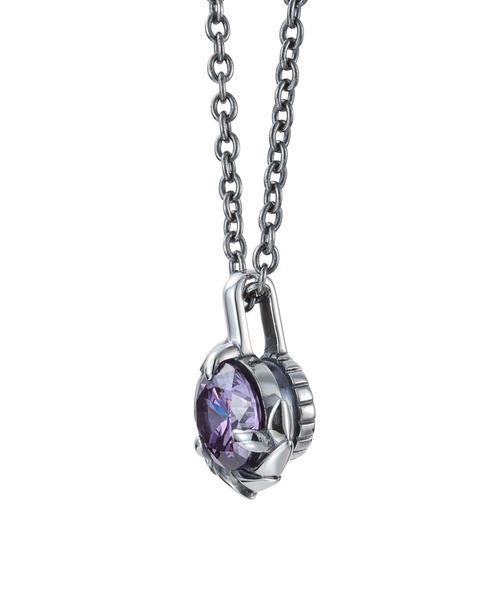 ネックレス “HOWL”タテガミサイドシルバーネックレス（バースカラーストーン）/シルバー925「LION HEART / ライオンハート」_27