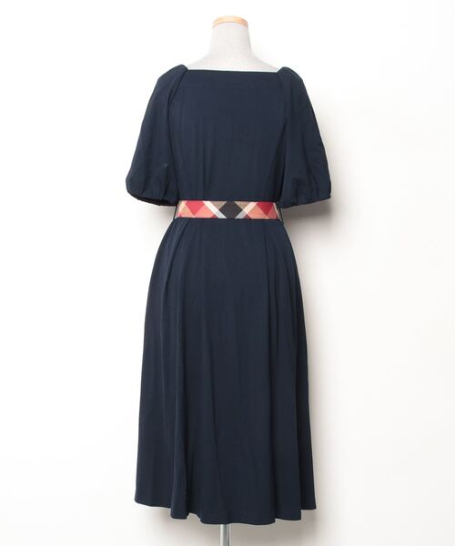 BLUE LABEL CRESTBRIDGE 半袖ワンピース 38 BLUE LABEL CRESTBRIDGE 「BLUE CRESTBRIDGE」 半袖ワンピース