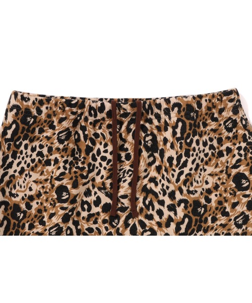 A BATHING APE（アベイシングエイプ） スカート WILD LEOPARD PATTERN