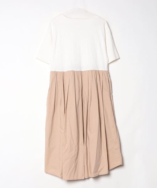 KBF 「KBF」 ドッキングワンピース ONE SIZE ベージュ