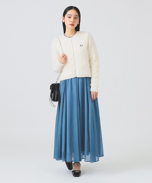 FRED PERRY カーディガン 「別注」FRED / Fluffy Crewneck Knit