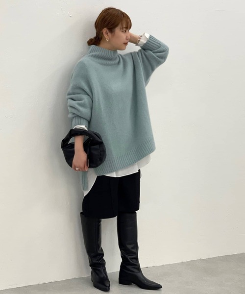BEARDSLEY ホワイト 長袖チュニック BEARDSLEY ホワイト 長袖チュニック
