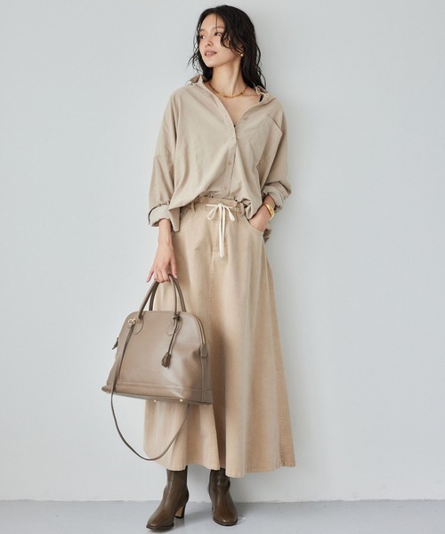 新品☆BARNYARDSTORM ワイドシルエット コーデュロイシャツ セール】BARNYARDSTORM / ワイドシルエットコーデュロイシャツ