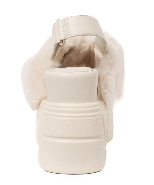 【25AW新作】【R&E】クロスファーバックベルト厚底サンダル R＆E サンダル 「25AW新作」「R＆E」クロスファーバックベルト