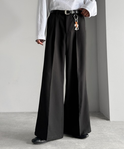 Classical Origin スラックス 「美しい落ち感。」 ワンタックセンター