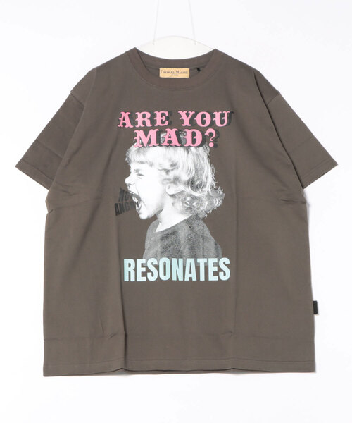 THOMAS MAGPIE トーマスマグパイ　ロゴプリントTシャツ　新品❗️ Scrap Book tシャツ 「THOMAS MAGPIE」プリントTシャツ(BIG)TEN