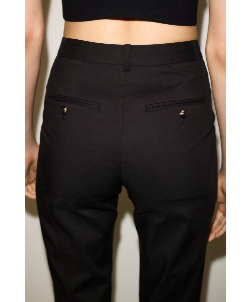 THROW by SLY スラックス パンツ STRETCH CAPRI PT ストレッチ カプリ