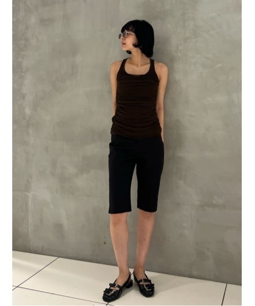 THROW by SLY スラックス パンツ STRETCH CAPRI PT ストレッチ カプリ