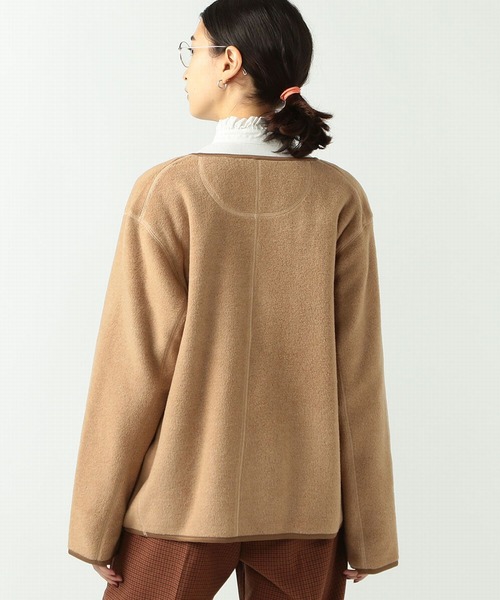 「Lee」 ノーカラージャケット SMALL ブルー系その他 レディース