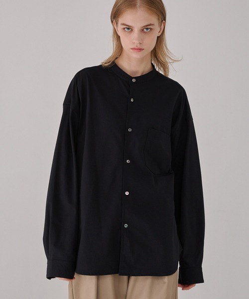 EMMA CLOTHES（エマクローズ） シャツ 「撥水 / UVカット」スラブ天竺