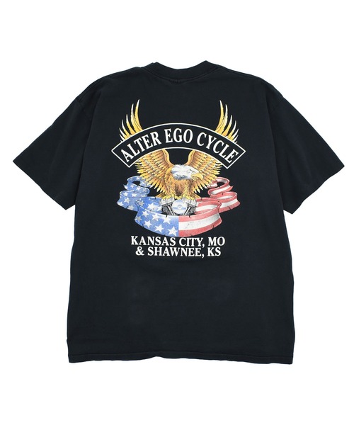 VINTAGE tシャツ 「USED」90's All Sports “HOT RIDE” バイク Tシャツ
