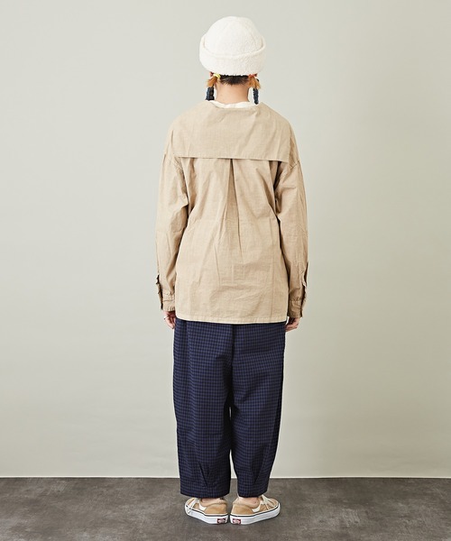 「CUBE SUGAR」 長袖ブラウス M グリーン レディース_画像9