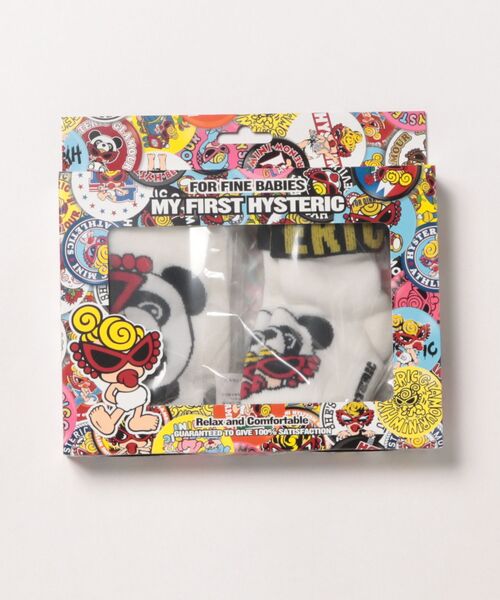 ヒスミニ パンダセット HYSTERIC MINI（ヒステリックミニ） ベビーシューズ PANDA MINI レッグ