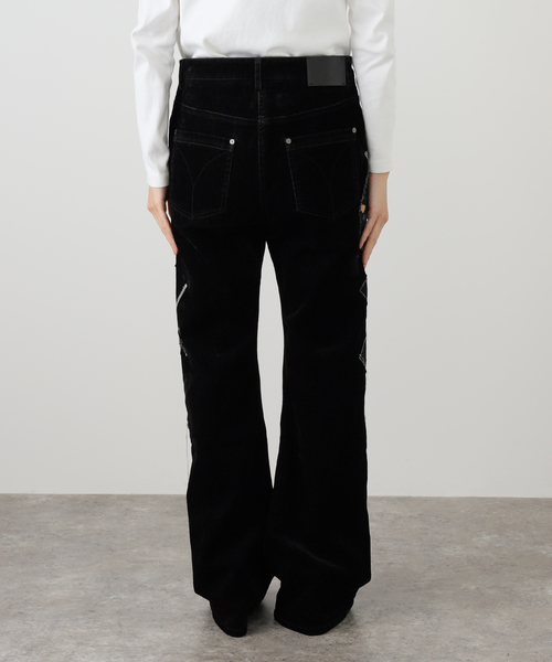 OPEN Yy パンツ 「OPEN YY / オープンワイワイ」 Woven ARGYLE PATCHED