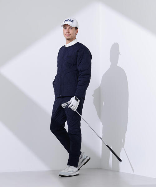 美品 新品 PING ピン NEWストレッチ2WAY ブルゾン アウター3L PING（ピン） ブルゾン アウター 「PING APPAREL」ストレッチタフタ