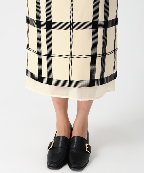 MISCH MASCH（ミッシュマッシュ） スカート 2025秋冬新作 フロッキー