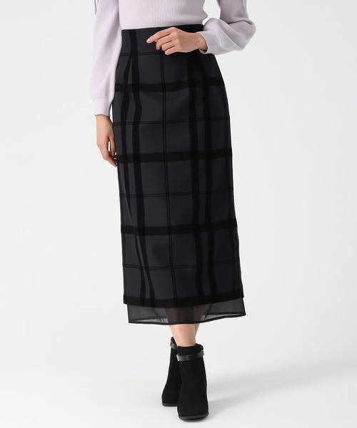 MISCH MASCH（ミッシュマッシュ） スカート 2025秋冬新作 フロッキー