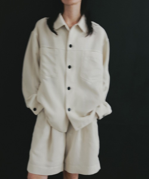 anuke（アンヌーク） ブラウス シャツ Work Pocket Shirts レディース