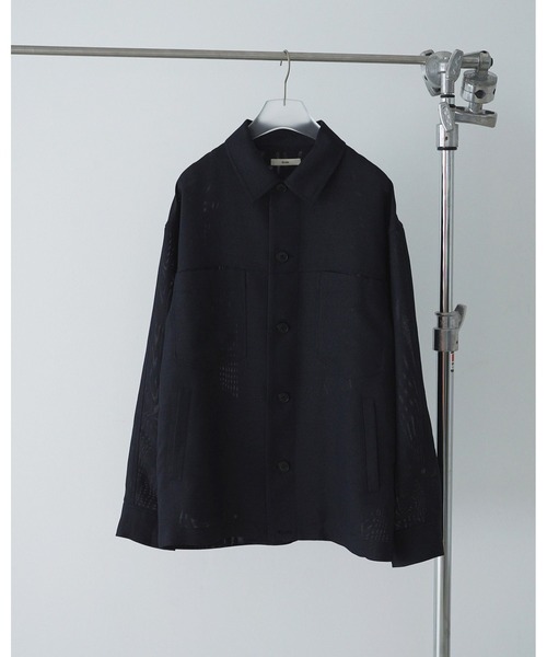 anuke（アンヌーク） ブラウス シャツ Work Pocket Shirts レディース
