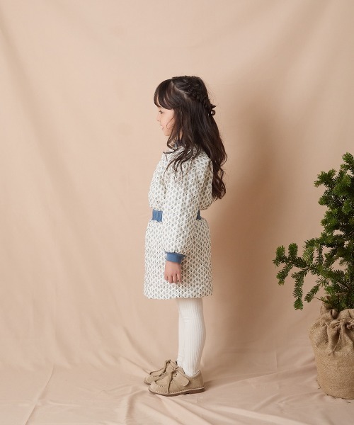 riziere（リジェール） セットアップ フラワープリントキルティング