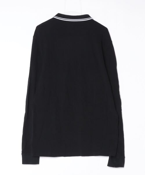 FRED PERRY（フレッドペリー） 長袖ポロシャツ - ブラック メンズ