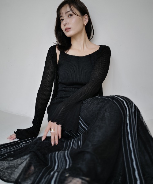 【美品】anuans アニュアンス 2way コンビネーション ワンピース S anuans アニュアンス 2wayコンビネーションワンピース