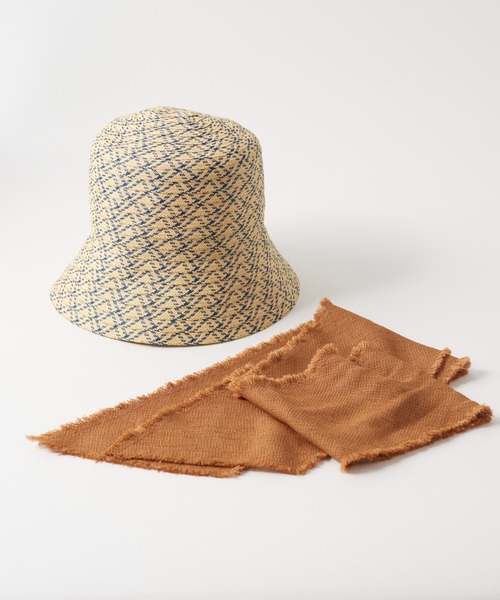 「La Maison de Lyllis」 ハット F ベージュ レディース_画像9