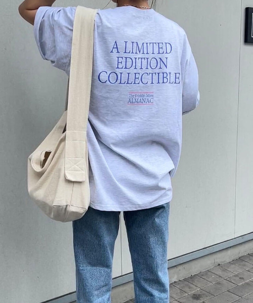 「ISOOK」 半袖Tシャツ FREE ライトグレー レディース_画像7