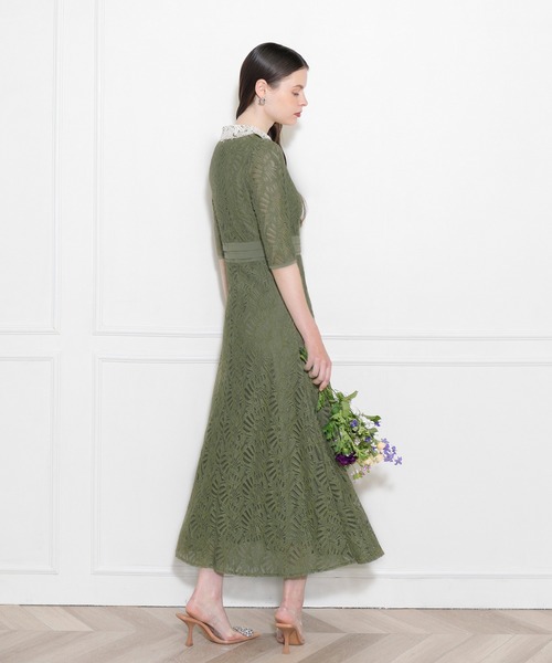 「Leja」 半袖ワンピース SMALL ブラック レディースの画像