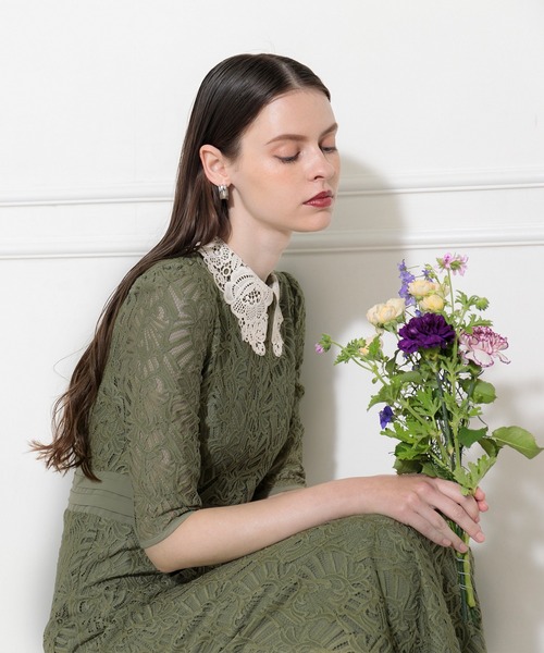 「Leja」 半袖ワンピース SMALL ブラック レディースの画像