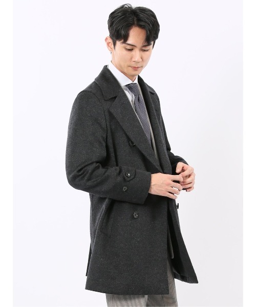 TAKA-Q（タカキュー） pコート ピーコート 「ウール100% ビーバー