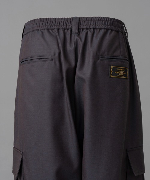 MAISON SPECIAL（メゾンスペシャル） カーゴパンツ 0 チャコールグレー