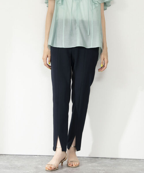 「NOLLEY'S Sophi」 スラックス 36 グレイッシュベージュ レディース_画像8