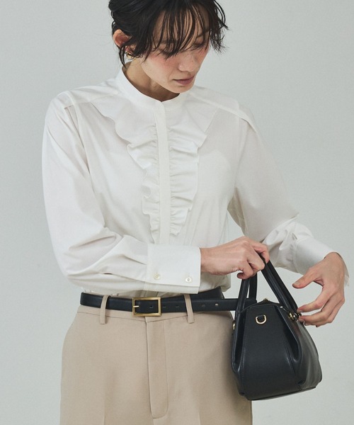 卒園式、入園式、卒業式、入学式　　　　qualite カリテ　パフブラウス qualite（カリテ） ブラウス シャツ 入学式 卒園式 レディース