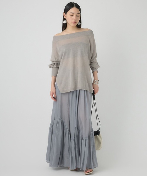 「Chaos」 長袖ニット FREE グレー系その他 レディース_画像3