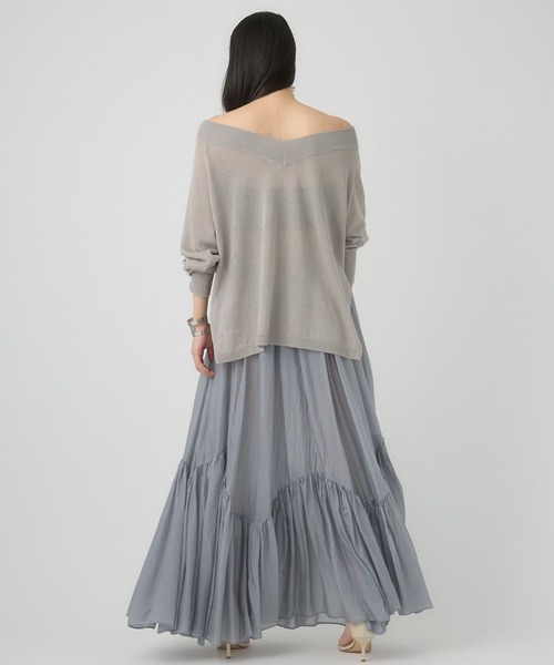 「Chaos」 長袖ニット FREE グレー系その他 レディース_画像6