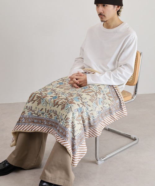 MOTO ブランケット プリント やわらか ブランケット : ZOZOTOWN Yahoo