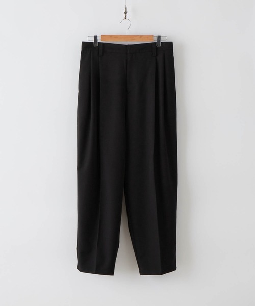 「CLEL」 スラックス S ブラック メンズ_画像2