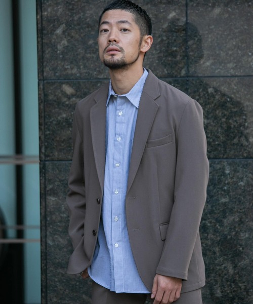 「URBAN RESEARCH ROSSO MEN」 セットアップ MEDIUM チャコールグレー メンズ_画像2