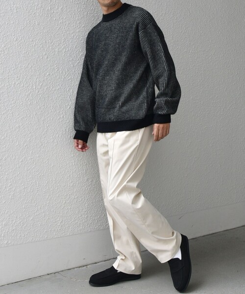 「SHIPS any」 チノパンツ SMALL ネイビー メンズ_画像4