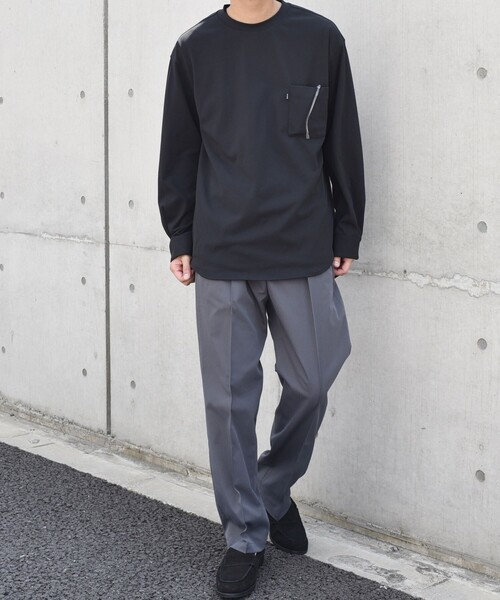 「SHIPS any」 チノパンツ SMALL ネイビー メンズ_画像8