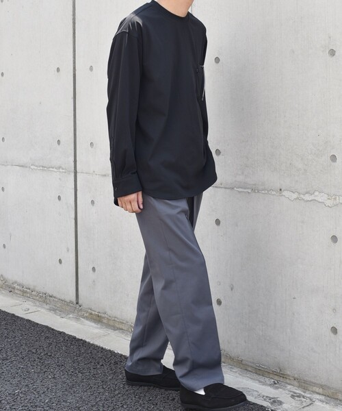 「SHIPS any」 チノパンツ SMALL ネイビー メンズ_画像9