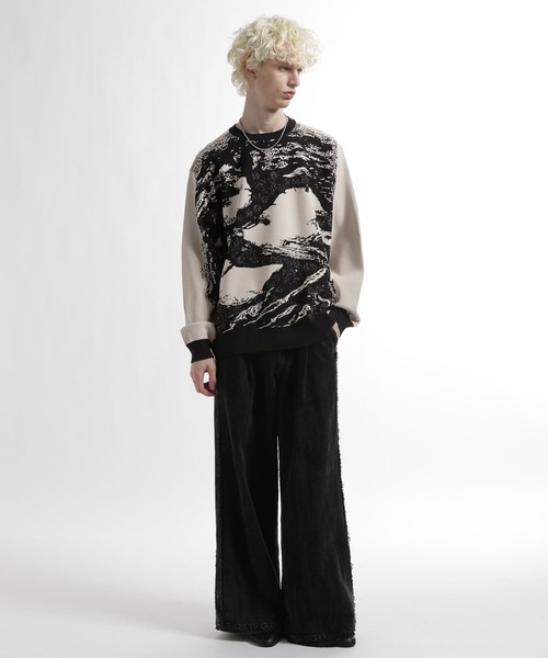 HARE（ハレ） セーター ニット BONSAI KNIT(HARE) メンズ : ZOZOTOWN