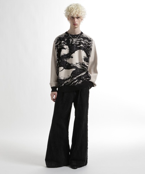 HARE（ハレ） セーター ニット BONSAI KNIT(HARE) メンズ : ZOZOTOWN