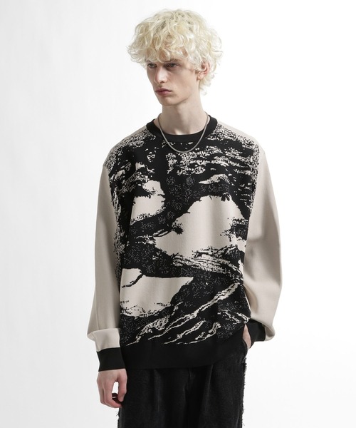 HARE（ハレ） セーター ニット BONSAI KNIT(HARE) メンズ : ZOZOTOWN
