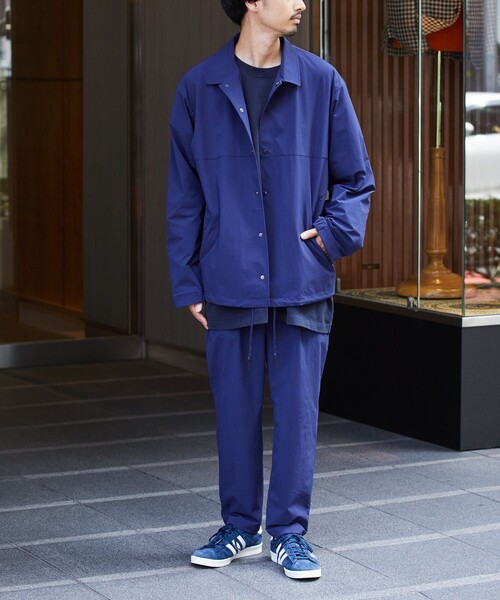 FREAK'S STORE（フリークスストア） コーチジャケット MEDIUM ネイビー