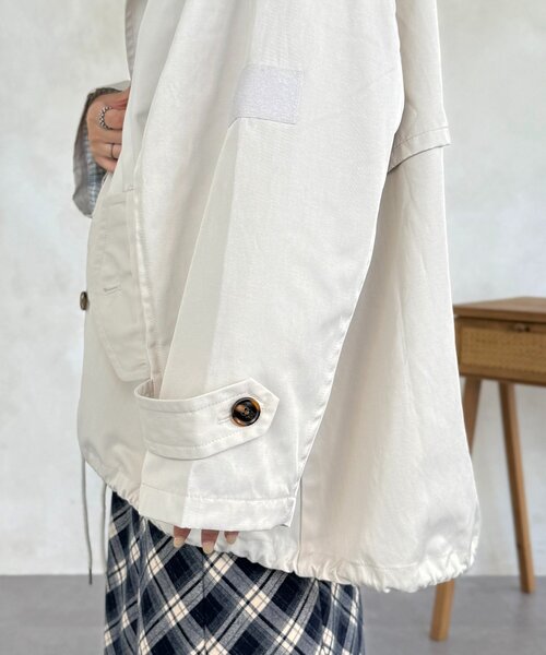 CPCM ミドル丈モッズトレンチコート　ベージュ　タグ付き CPCM｜ミドル丈モッズトレンチコート | Rakuten Fashion(楽天