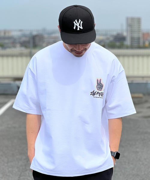 「JACKROSE」 半袖Tシャツ FREE ブラック メンズ_画像2